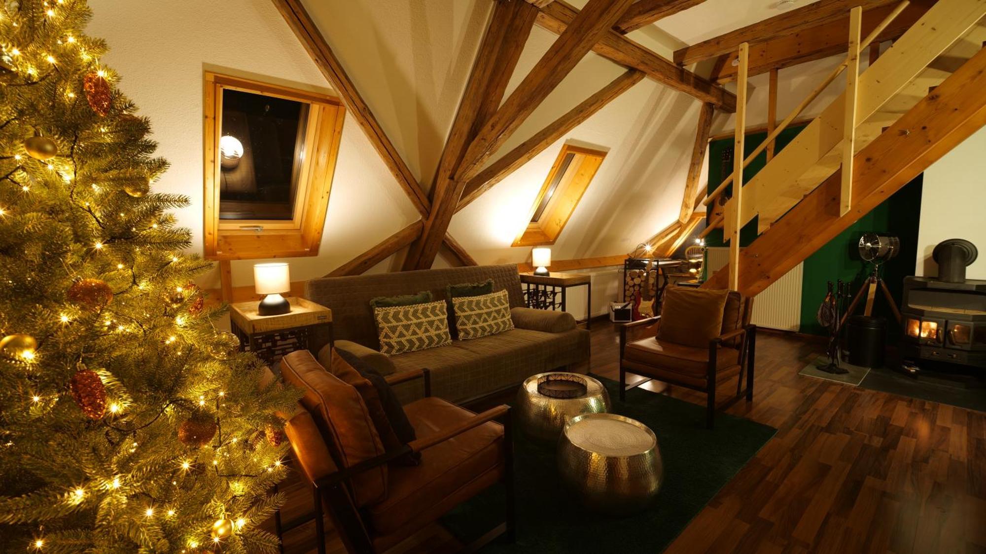 Green Loft Schwarzwald - Dach-Balkon--Musik-Ecke Fluorn-Winzeln エクステリア 写真